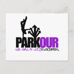 Parkour Postcard