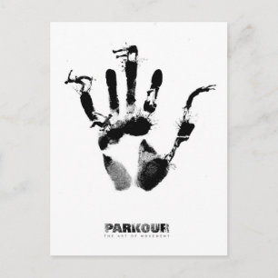Parkour Poster Postcard
