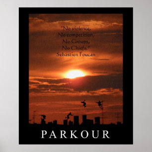 Parkour Quote Poster