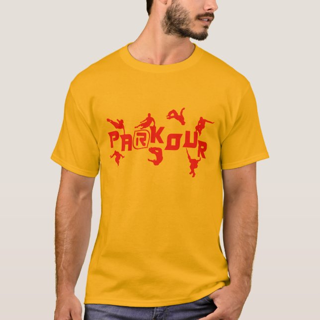 Parkour Red T-Shirt (Front)