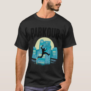 Parkour Retro Vintage Parkour Running Freerunning  T-Shirt