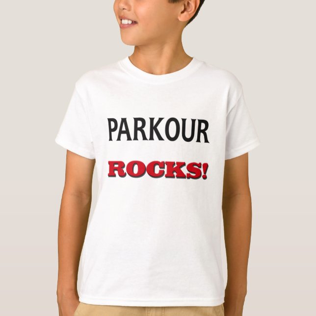 Parkour Rocks T-Shirt (Front)
