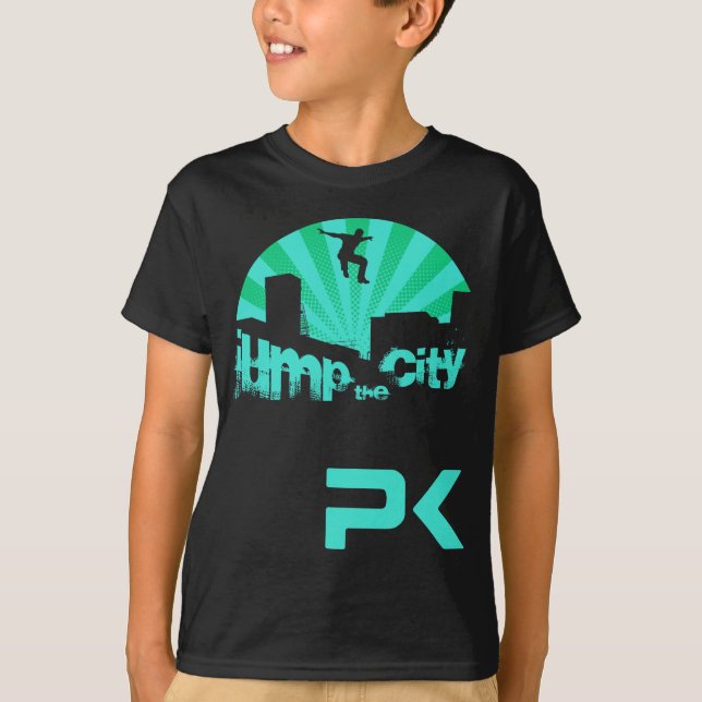 Parkour Roof Jump T-Shirt (Front)