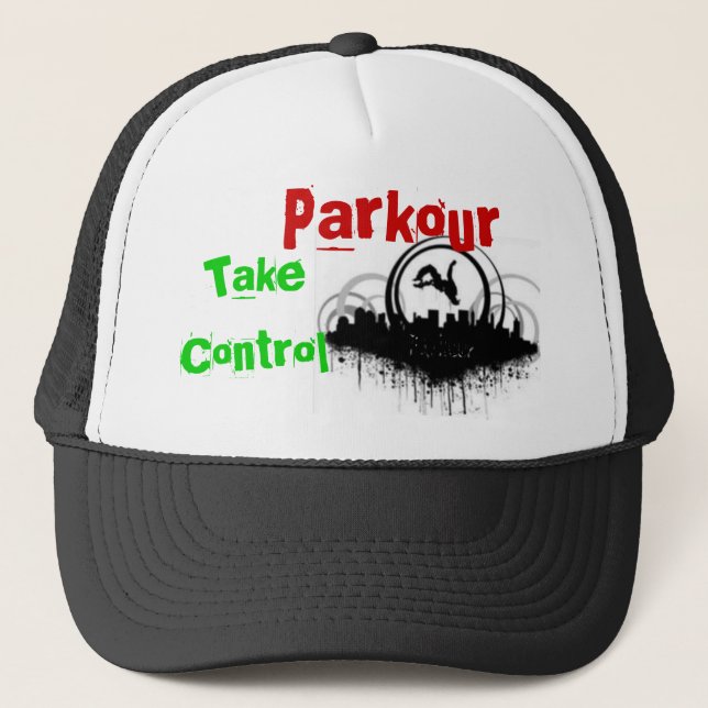 Parkour, Take Control Trucker Hat (Front)