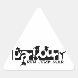 Parkour Triangle Sticker