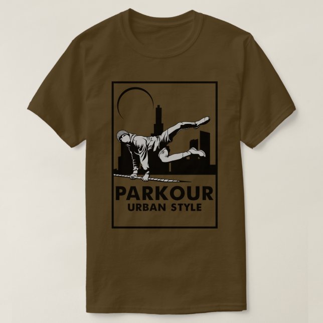 PARKOUR URBAN STYLE T-Shirt (Design Front)