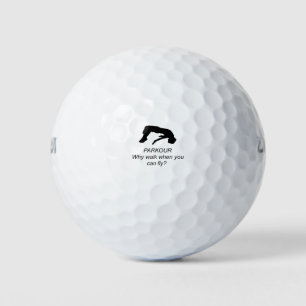 Parkour-Why Walk When You Can Fly ? Golf Balls