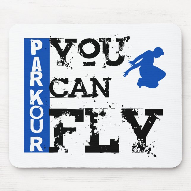 Parkour - You Can Fly Mouse Pad (Front)