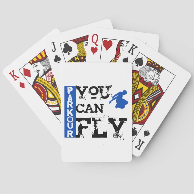 Parkour - You Can Fly Playing Cards (Back)
