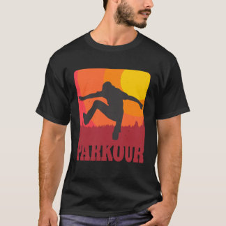 Parkours Urban Freerunning Retro Freerunner Street T-Shirt
