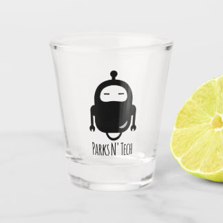Parks N' Tech Robot Shot Glass