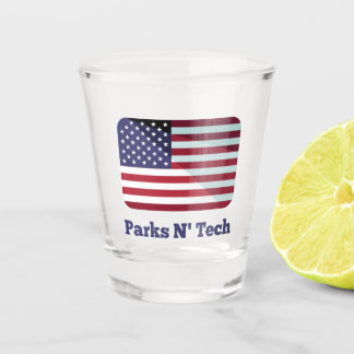 Parks N' Tech USA Shot Glass
