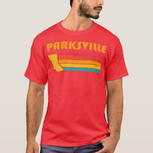 Parksville British Columbia Canada Vintage Distres T-Shirt