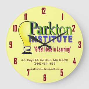 PARKTON INSTITUTE LARGE CLOCK