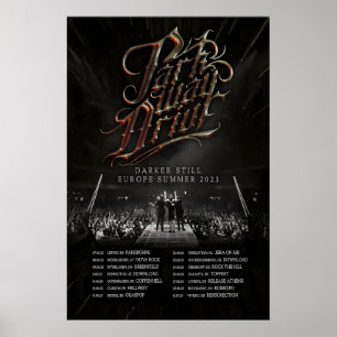 Parkway Drive Darker Still023 Tour REPRODUCTION Poster