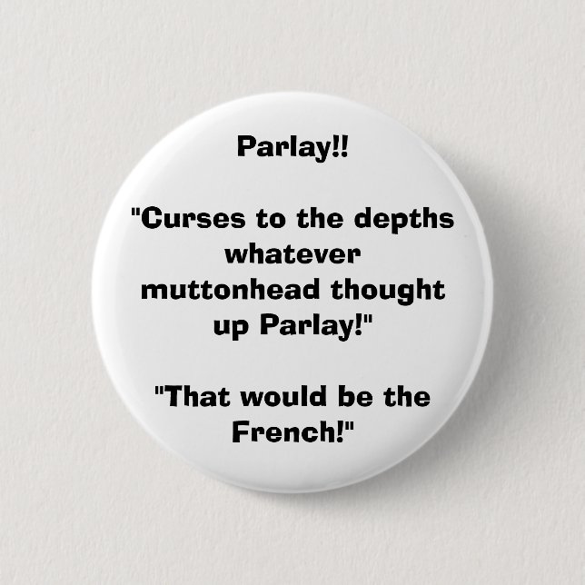 Parlay!! 6 Cm Round Badge (Front)