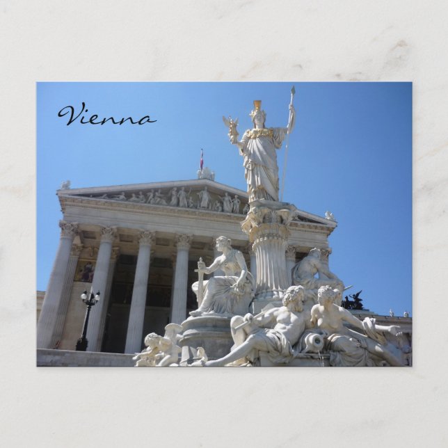 parliament austria postcard (Front)