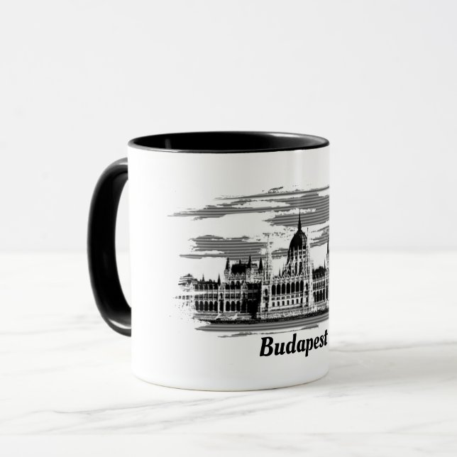 Parliament Budapest Hungary Gifts Mug (Front Left)