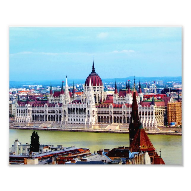Parliament Budapest Photo Print (Front)