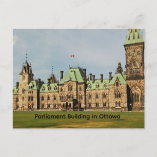 Parliament Building in Ottawa Postcard