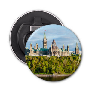 Parliament Hill in Ottawa - Ontario, Canada Bottle Opener