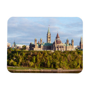 Parliament Hill in Ottawa - Ontario, Canada Magnet