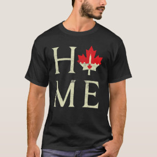 Parliament Home Canada Day Maple Proud Canadian Fl T-Shirt