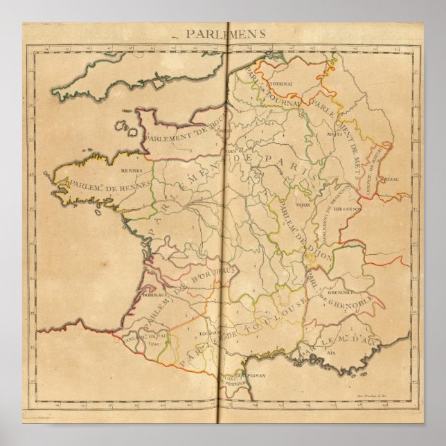 Parliament in France Poster (Front)