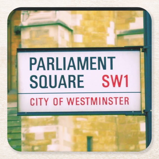 Parliament Square - City of Westminster - Coaster (Front)