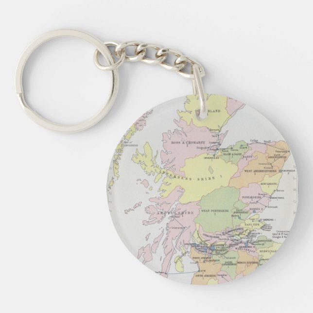 Parliamentary Representation | Scotland Key Ring (Front)