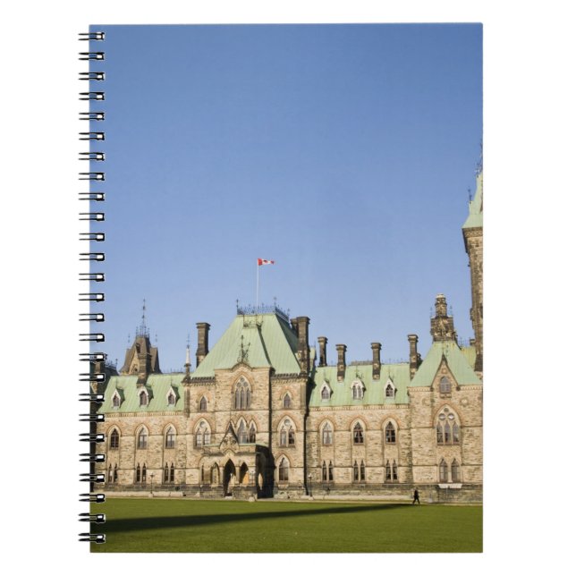 Parliment Building in Ottawa, Ontario, Canada Notebook (Front)