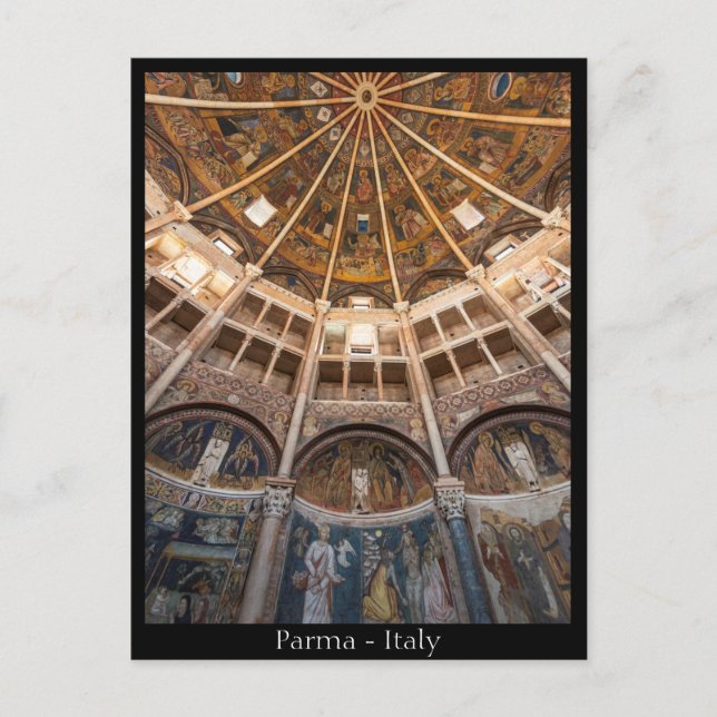 Parma Baptistery, Italy Postcard (Front)