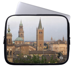 Parma city centre; Battistero church on the Laptop Sleeve