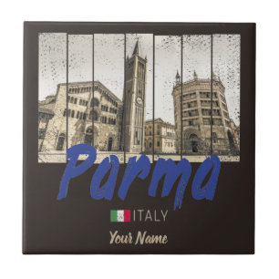 Parma Emilia-Romagna Italy Vintage Souvenir Tile