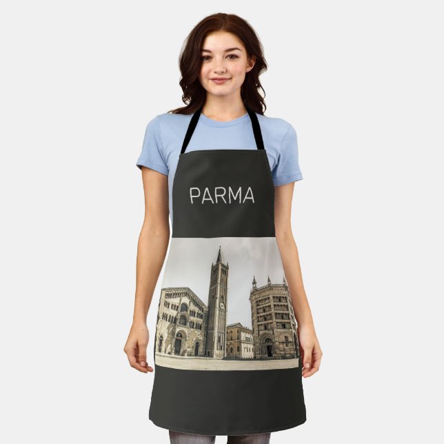 Parma Emilia Romagna Piazza Del Duomo Italy Apron (Worn)
