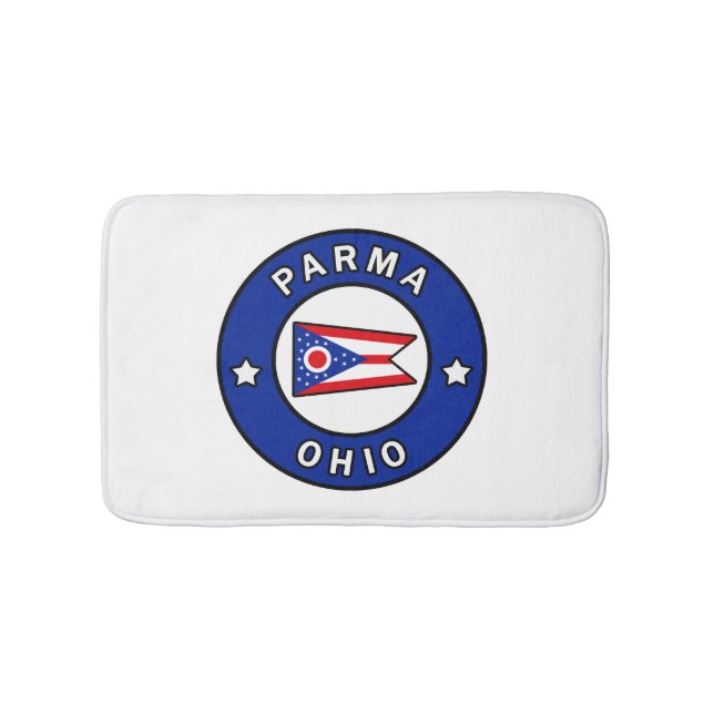 Parma Ohio Bath Mat (Front)