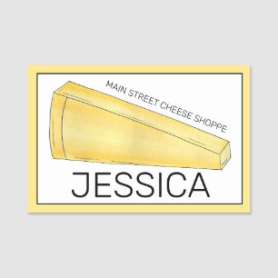 Parmesan Grada Padano Pecorino Romano Hard Cheese Name Tag