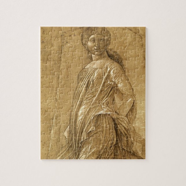 Parnassus, Dancing Muse by Andrea Mantegna Jigsaw Puzzle (Vertical)