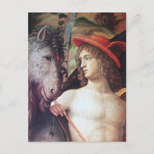 PARNASSUS / MERCURY WITH PEGASUS POSTCARD (Front)