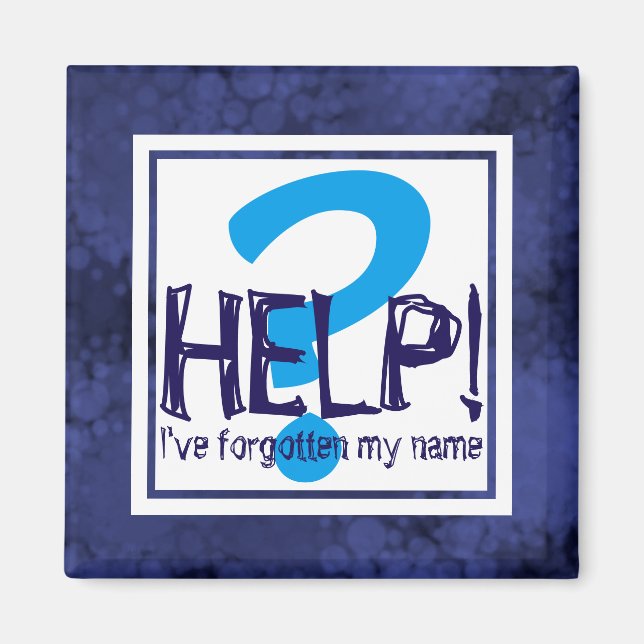 Parody Monogram Magnet (Front)