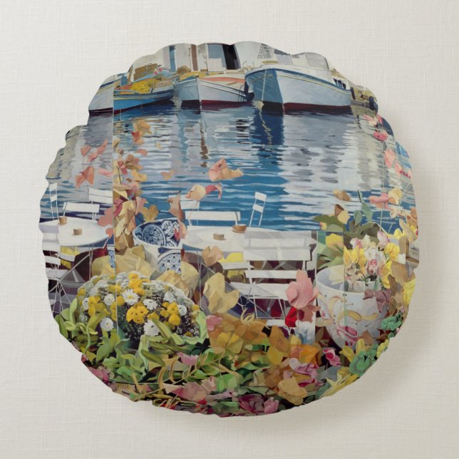 Paros 1985 round cushion (Front)