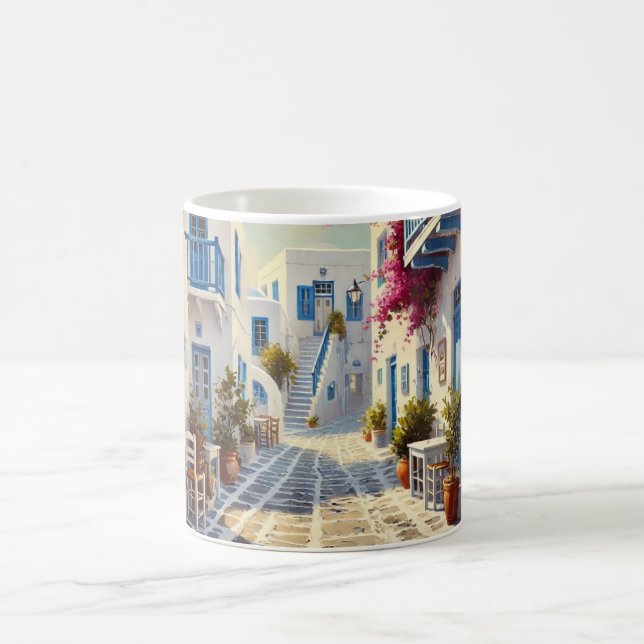 Paros Greece Islands Travel Coffee Mug (Center)