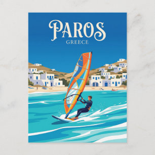Paros Greece Postcard