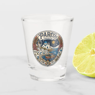 Paros Greece Shot Glass