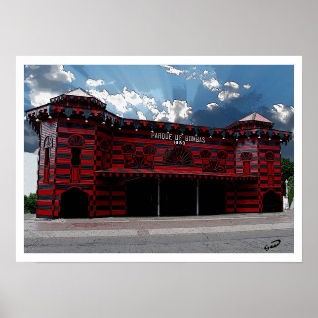 Parque de Bombas de Ponce Poster (Front)