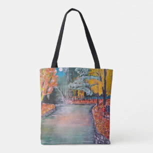 Parque de San Vicente Painting by Alfred Fox Tote Bag