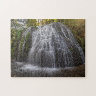 Parque Natural del Monasterio - Waterfall Jigsaw Puzzle