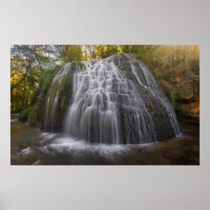 Parque Natural del Monasterio - Waterfall Poster
