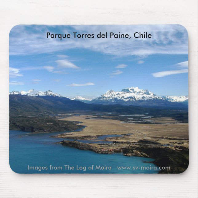 Parque Torres del Paine, Chile Mouse Pad (Front)
