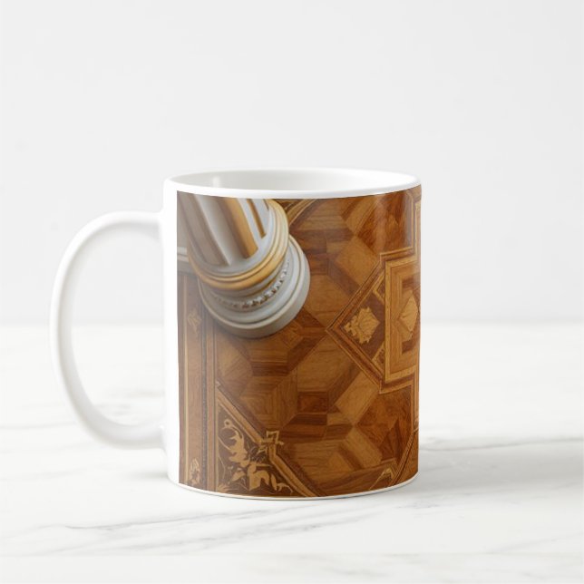 Parquet Floor Coffee Mug (Left)